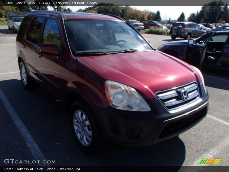 Redondo Red Pearl / Ivory 2005 Honda CR-V EX 4WD