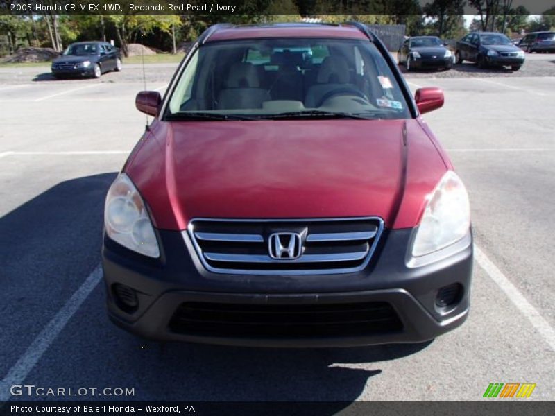 Redondo Red Pearl / Ivory 2005 Honda CR-V EX 4WD