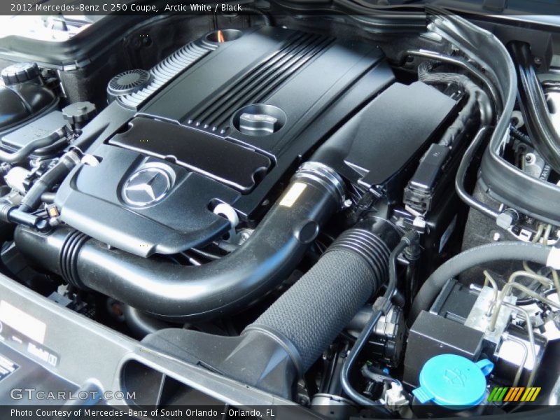  2012 C 250 Coupe Engine - 1.8 Liter Turbocharged DI DOHC 16-Valve VVT 4 Cylinder