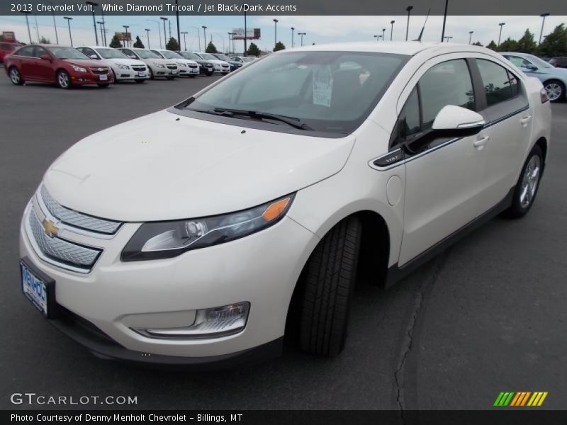 White Diamond Tricoat / Jet Black/Dark Accents 2013 Chevrolet Volt