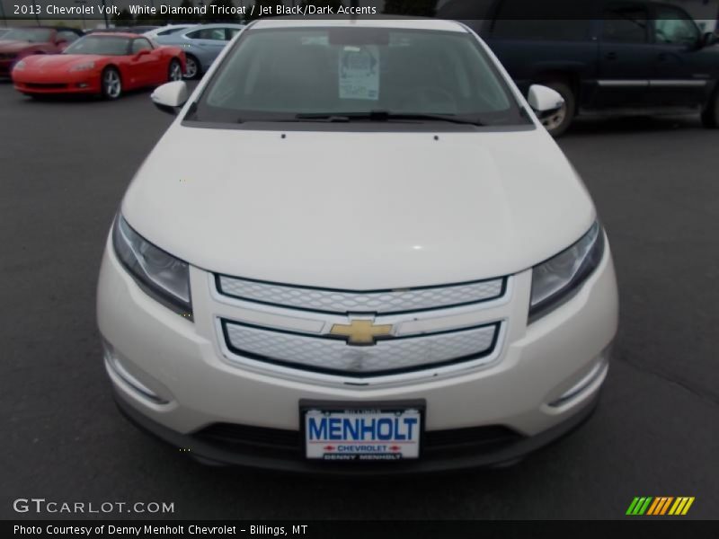 White Diamond Tricoat / Jet Black/Dark Accents 2013 Chevrolet Volt