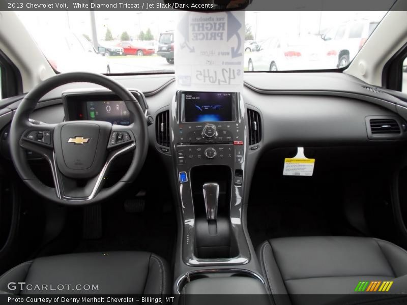 White Diamond Tricoat / Jet Black/Dark Accents 2013 Chevrolet Volt