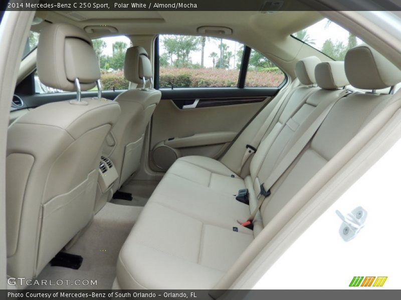 Polar White / Almond/Mocha 2014 Mercedes-Benz C 250 Sport