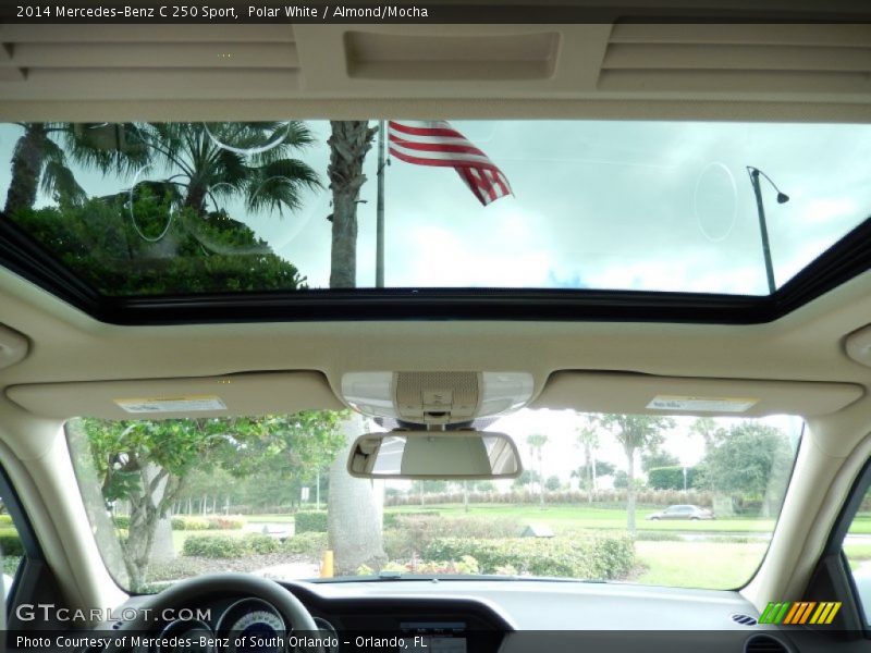 Polar White / Almond/Mocha 2014 Mercedes-Benz C 250 Sport