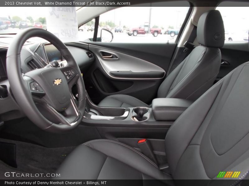 White Diamond Tricoat / Jet Black/Dark Accents 2013 Chevrolet Volt