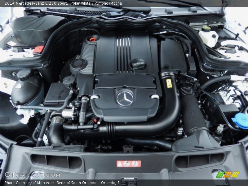  2014 C 250 Sport Engine - 1.8 Liter DI Turbocharged DOHC 16-Valve VVT 4 Cylinder