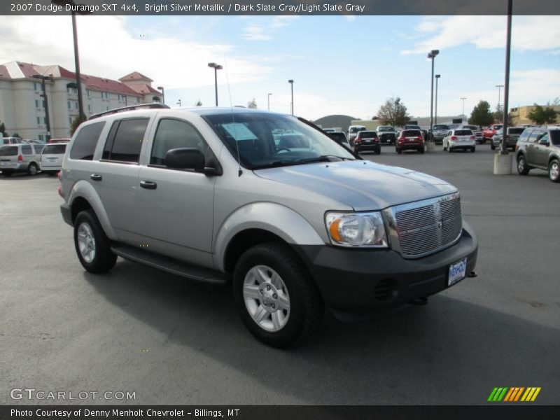 Bright Silver Metallic / Dark Slate Gray/Light Slate Gray 2007 Dodge Durango SXT 4x4