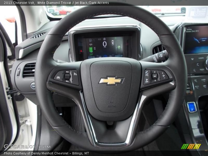 White Diamond Tricoat / Jet Black/Dark Accents 2013 Chevrolet Volt