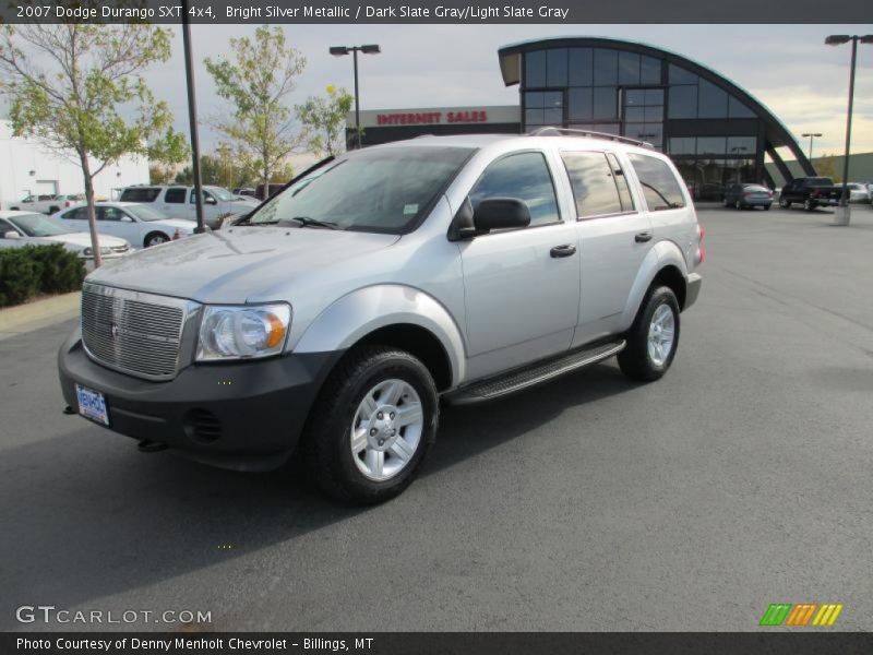 Bright Silver Metallic / Dark Slate Gray/Light Slate Gray 2007 Dodge Durango SXT 4x4