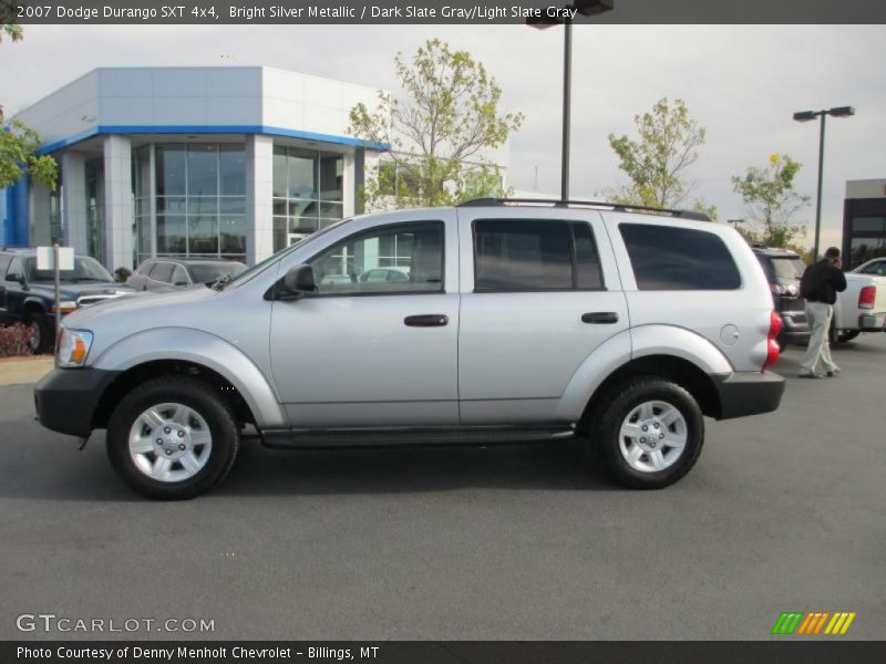 Bright Silver Metallic / Dark Slate Gray/Light Slate Gray 2007 Dodge Durango SXT 4x4
