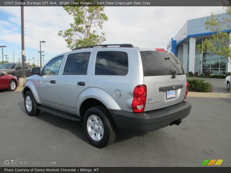 Bright Silver Metallic / Dark Slate Gray/Light Slate Gray 2007 Dodge Durango SXT 4x4