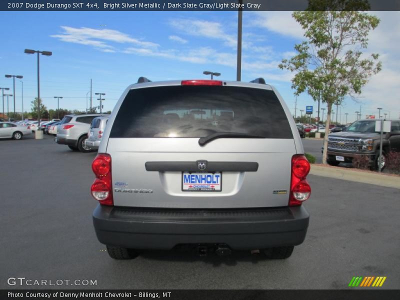 Bright Silver Metallic / Dark Slate Gray/Light Slate Gray 2007 Dodge Durango SXT 4x4