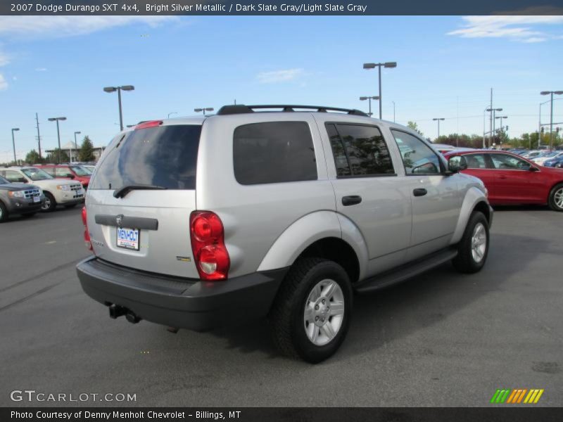 Bright Silver Metallic / Dark Slate Gray/Light Slate Gray 2007 Dodge Durango SXT 4x4
