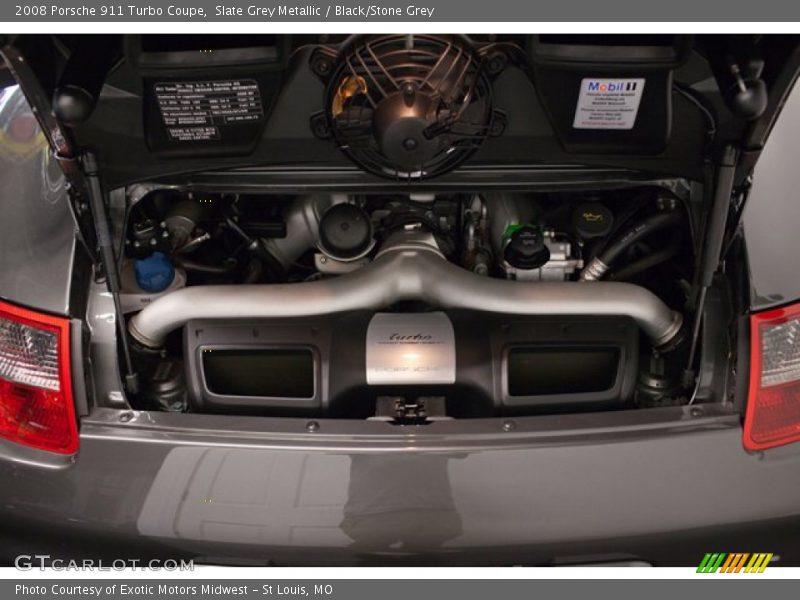  2008 911 Turbo Coupe Engine - 3.6 Liter Twin-Turbocharged DOHC 24V VarioCam Flat 6 Cylinder