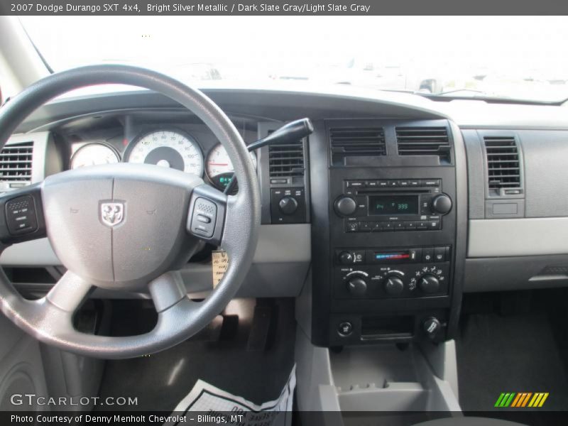 Bright Silver Metallic / Dark Slate Gray/Light Slate Gray 2007 Dodge Durango SXT 4x4