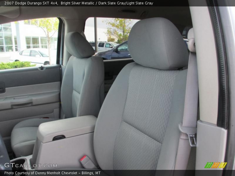 Bright Silver Metallic / Dark Slate Gray/Light Slate Gray 2007 Dodge Durango SXT 4x4