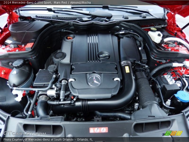  2014 C 250 Sport Engine - 1.8 Liter DI Turbocharged DOHC 16-Valve VVT 4 Cylinder