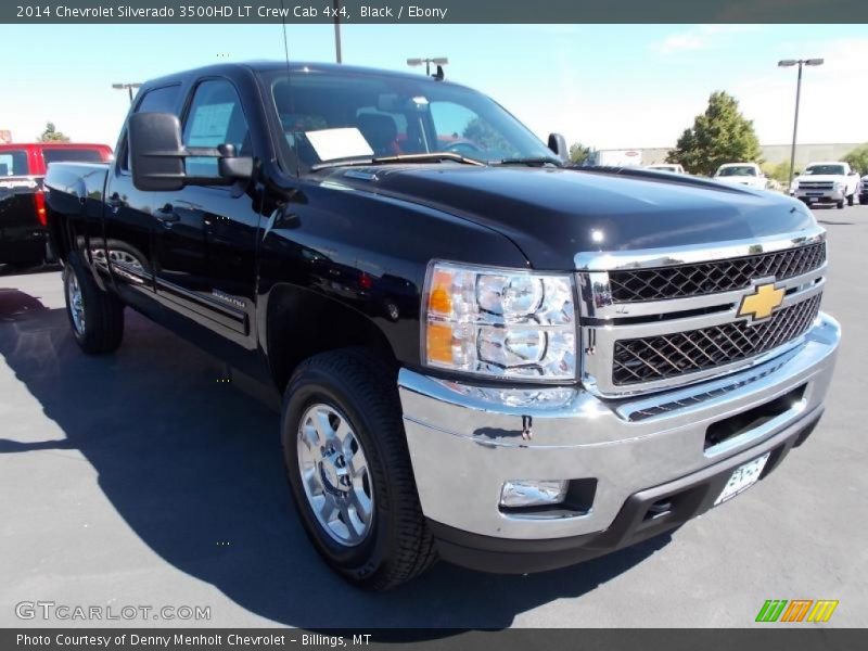 Black / Ebony 2014 Chevrolet Silverado 3500HD LT Crew Cab 4x4