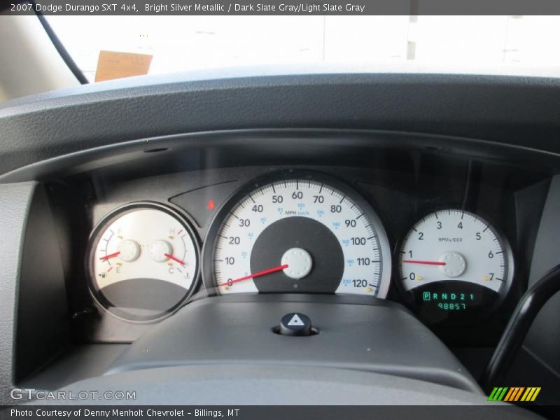 Bright Silver Metallic / Dark Slate Gray/Light Slate Gray 2007 Dodge Durango SXT 4x4