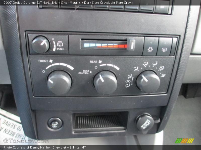 Bright Silver Metallic / Dark Slate Gray/Light Slate Gray 2007 Dodge Durango SXT 4x4