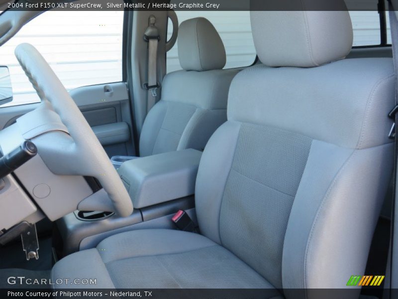  2004 F150 XLT SuperCrew Heritage Graphite Grey Interior