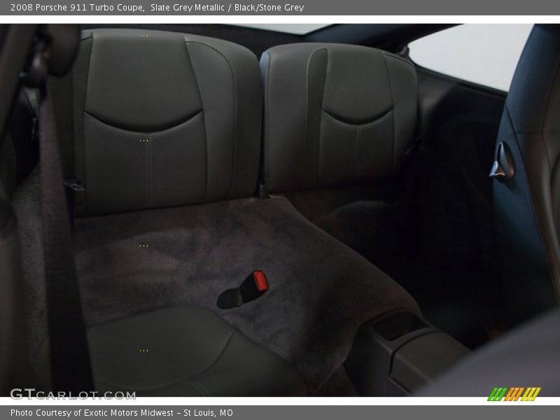 Rear Seat of 2008 911 Turbo Coupe