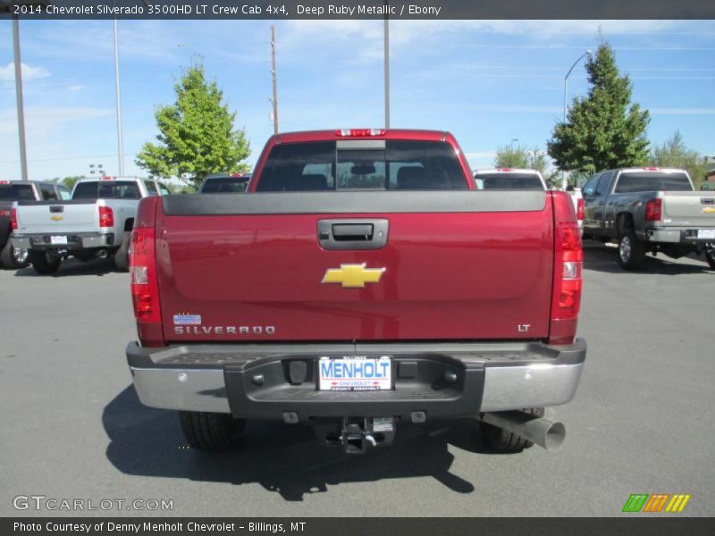 Deep Ruby Metallic / Ebony 2014 Chevrolet Silverado 3500HD LT Crew Cab 4x4