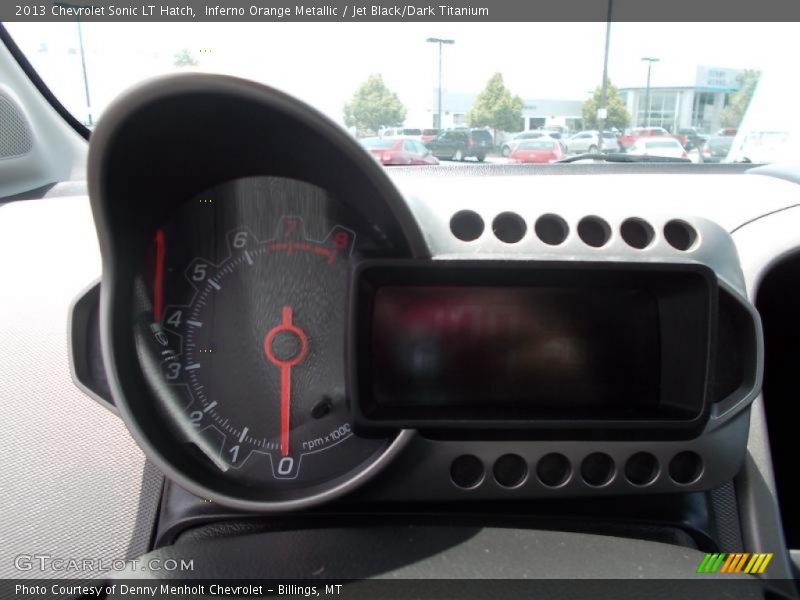 Inferno Orange Metallic / Jet Black/Dark Titanium 2013 Chevrolet Sonic LT Hatch