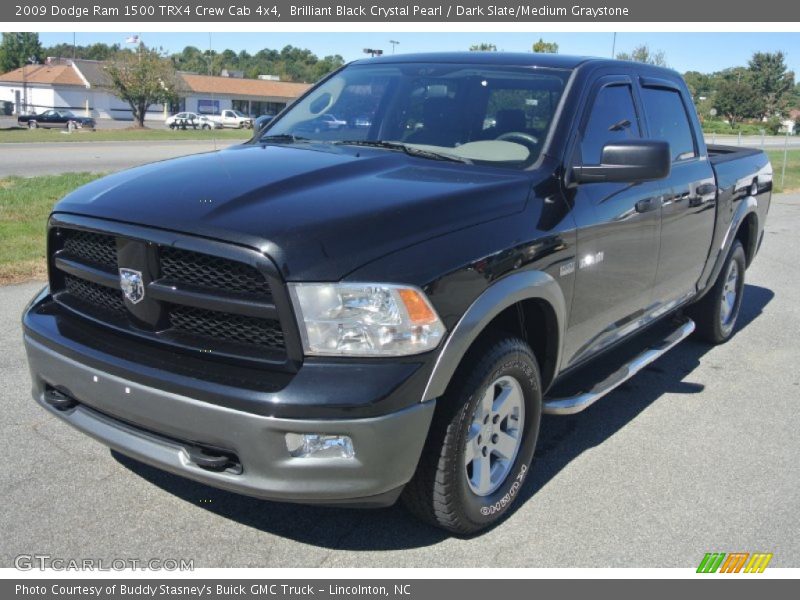 Front 3/4 View of 2009 Ram 1500 TRX4 Crew Cab 4x4
