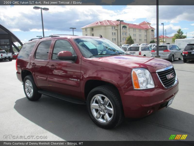 Red Jewel Tintcoat / Ebony 2009 GMC Yukon SLT 4x4