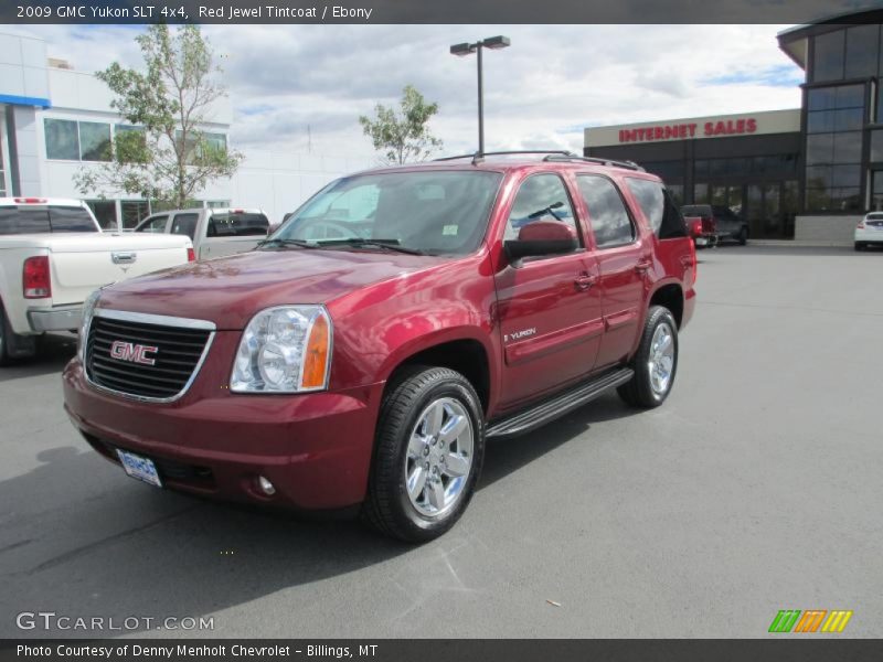 Red Jewel Tintcoat / Ebony 2009 GMC Yukon SLT 4x4