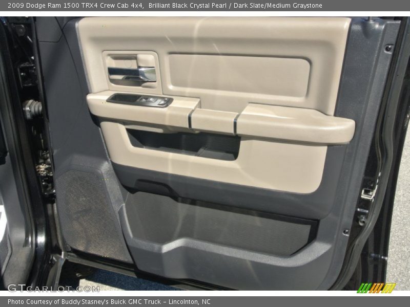 Brilliant Black Crystal Pearl / Dark Slate/Medium Graystone 2009 Dodge Ram 1500 TRX4 Crew Cab 4x4