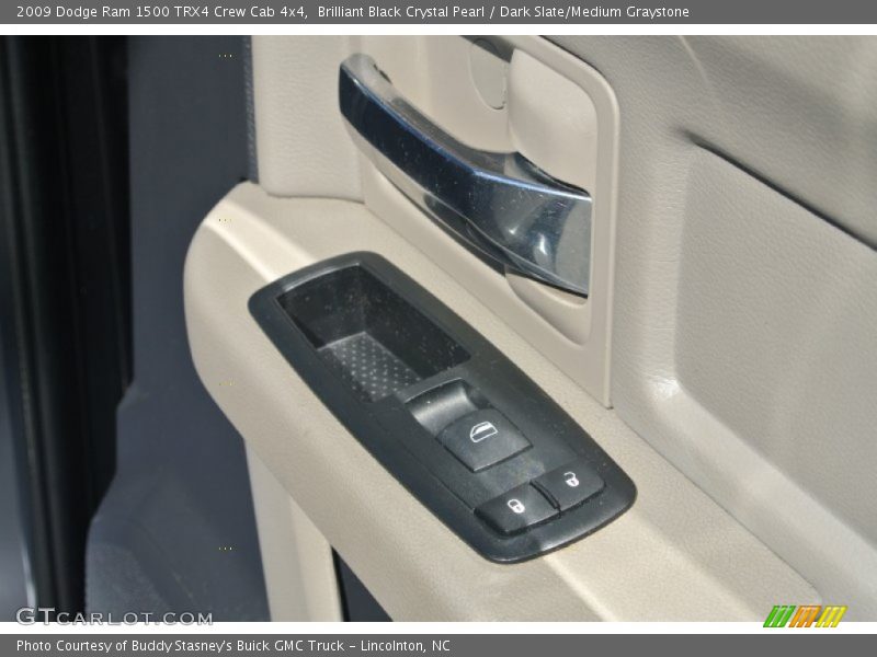 Brilliant Black Crystal Pearl / Dark Slate/Medium Graystone 2009 Dodge Ram 1500 TRX4 Crew Cab 4x4