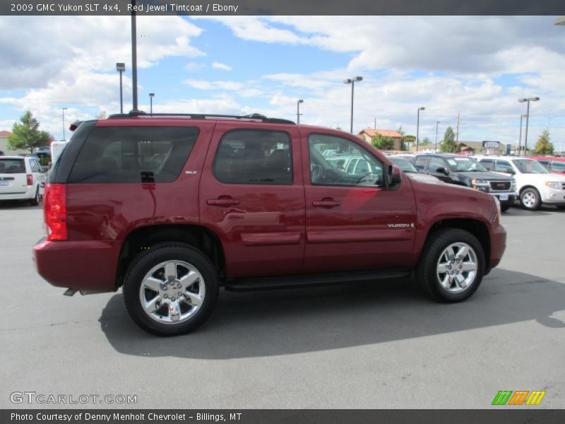 Red Jewel Tintcoat / Ebony 2009 GMC Yukon SLT 4x4