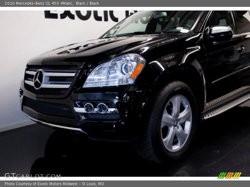 Black / Black 2010 Mercedes-Benz GL 450 4Matic