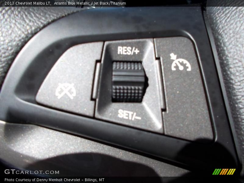 Atlantis Blue Metallic / Jet Black/Titanium 2013 Chevrolet Malibu LT