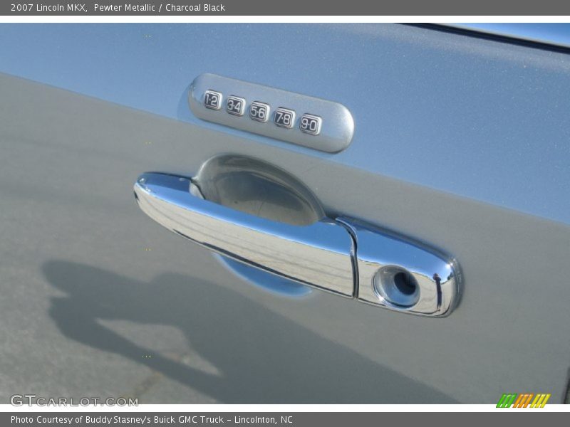 Pewter Metallic / Charcoal Black 2007 Lincoln MKX