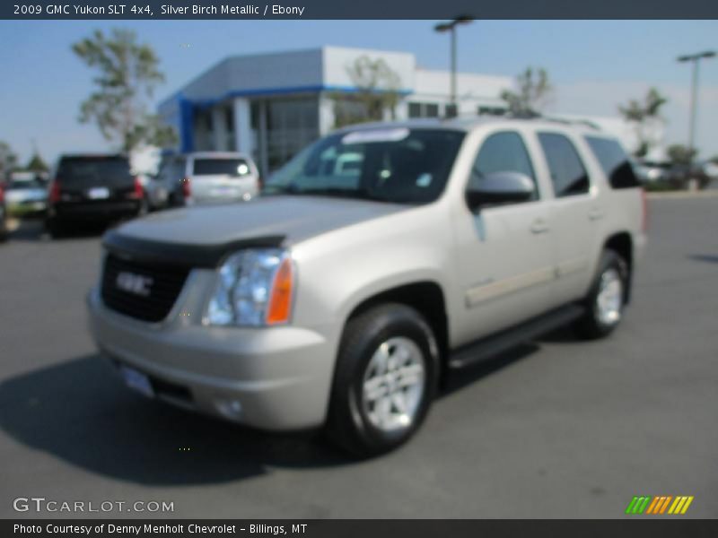 Silver Birch Metallic / Ebony 2009 GMC Yukon SLT 4x4