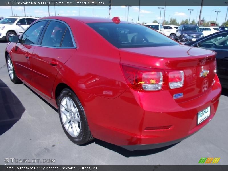 Crystal Red Tintcoat / Jet Black 2013 Chevrolet Malibu ECO