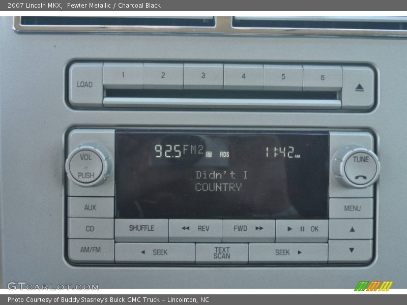 Audio System of 2007 MKX 