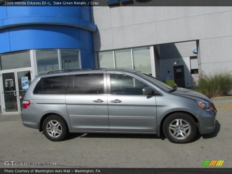 Slate Green Metallic / Gray 2006 Honda Odyssey EX-L
