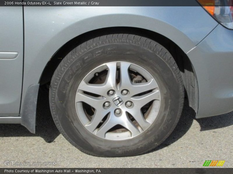 Slate Green Metallic / Gray 2006 Honda Odyssey EX-L