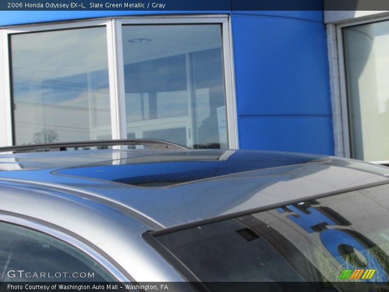 Slate Green Metallic / Gray 2006 Honda Odyssey EX-L