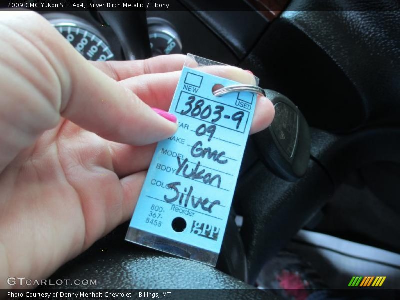 Silver Birch Metallic / Ebony 2009 GMC Yukon SLT 4x4