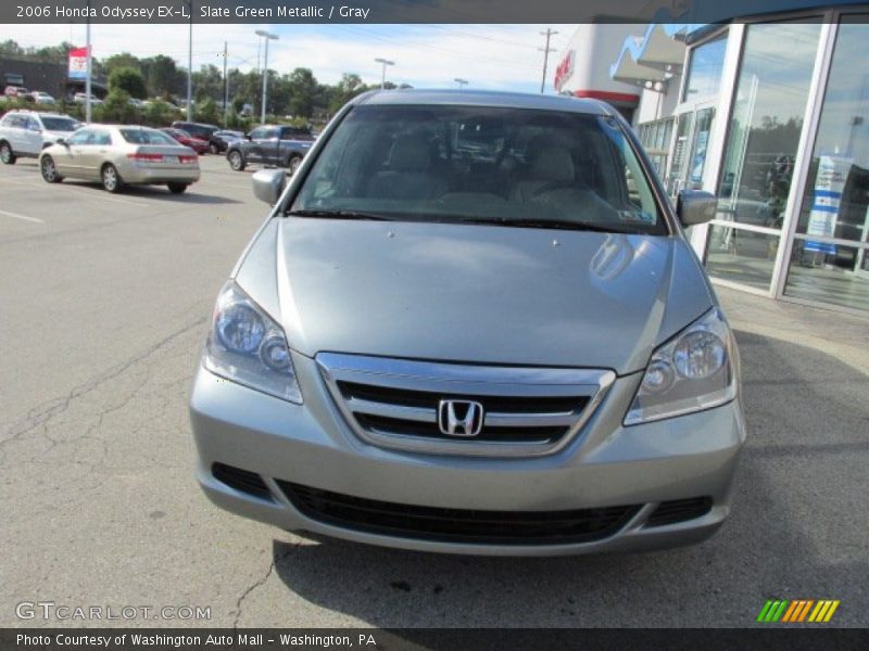 Slate Green Metallic / Gray 2006 Honda Odyssey EX-L