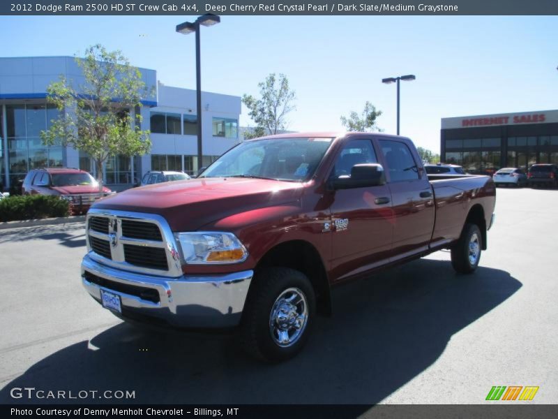 Deep Cherry Red Crystal Pearl / Dark Slate/Medium Graystone 2012 Dodge Ram 2500 HD ST Crew Cab 4x4