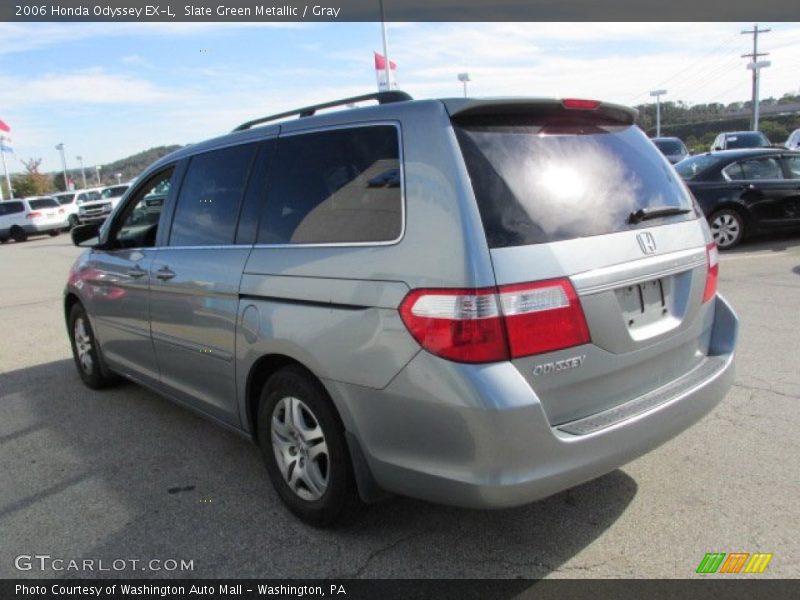 Slate Green Metallic / Gray 2006 Honda Odyssey EX-L