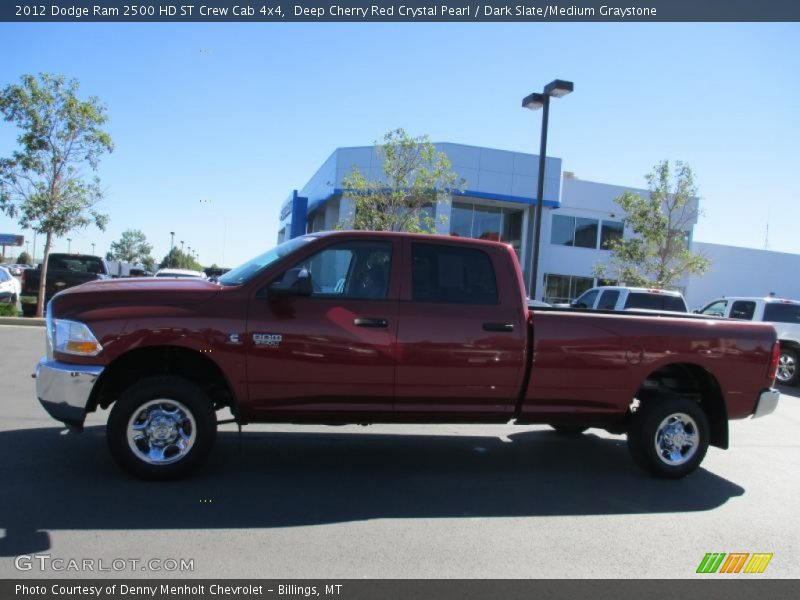 Deep Cherry Red Crystal Pearl / Dark Slate/Medium Graystone 2012 Dodge Ram 2500 HD ST Crew Cab 4x4