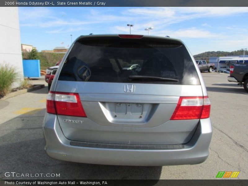 Slate Green Metallic / Gray 2006 Honda Odyssey EX-L