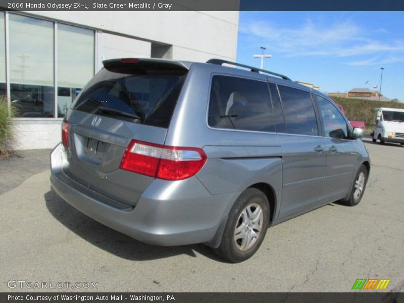 Slate Green Metallic / Gray 2006 Honda Odyssey EX-L